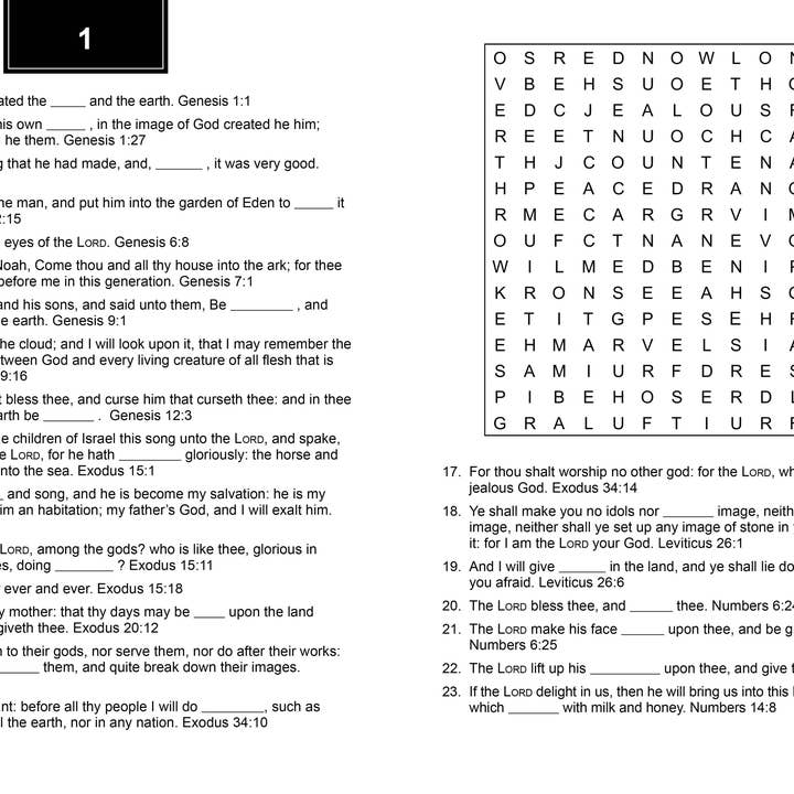 Barbour Publishing, Inc. - Wholesale Coloring & Activity Book - Adult - Bible Memory Verse Challenge Word Searches Large Print3