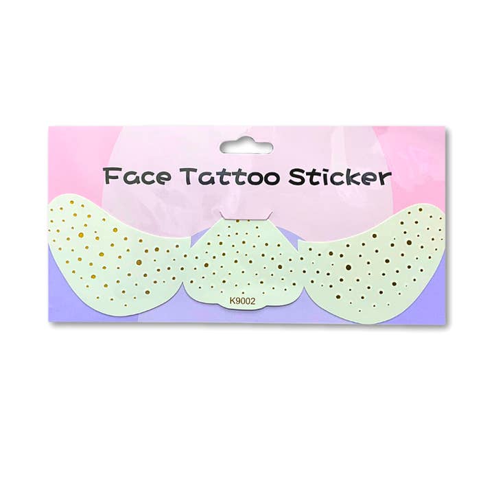 Gold Small Dot Face Freckles (Each) for wholesale by Plush Appeal LLC