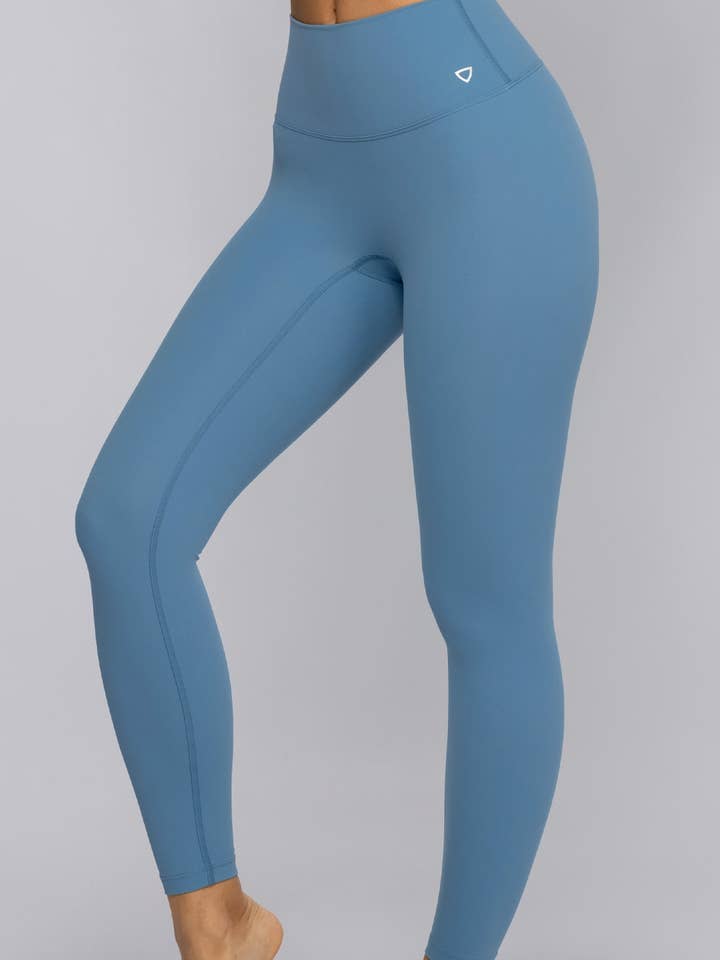 Leggings Luxana - Azul-celeste por atacado de PHUTURE