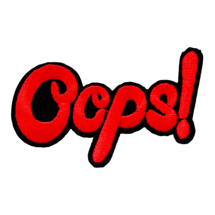 Sensibling Corp. - Wholesale Patch - OOPS Message Iron On Patch2