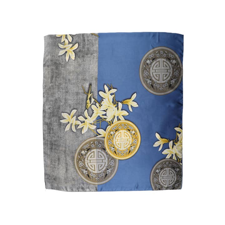 PHANIE MODE - Wholesale Scarf - Women's - Colorful printed scarf – Silk touch E-09188