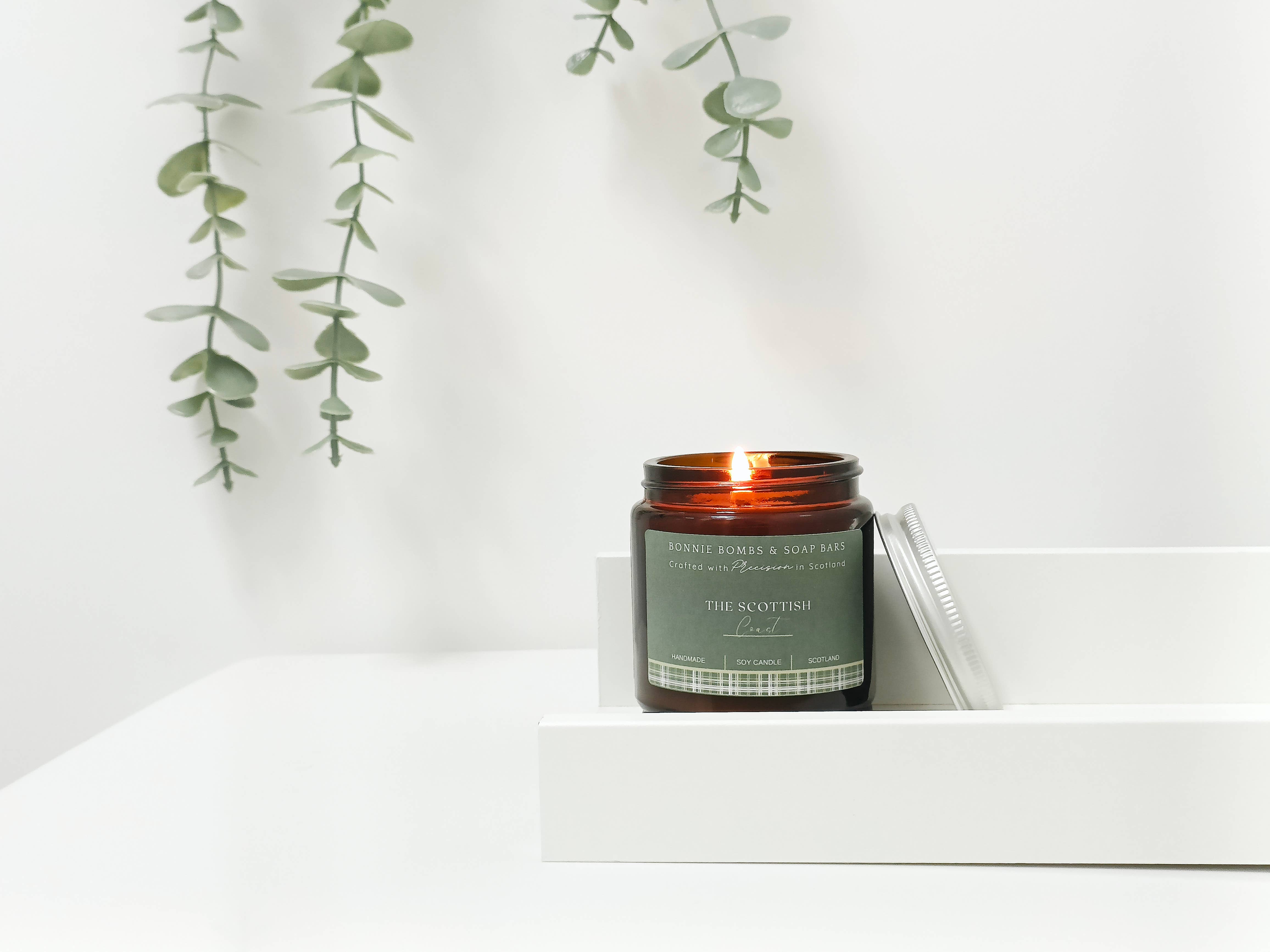 BONNIE BOMBS AND SOAP BARS - Wholesale Jar/Filled Candle - The Scottish Coast soy candle5