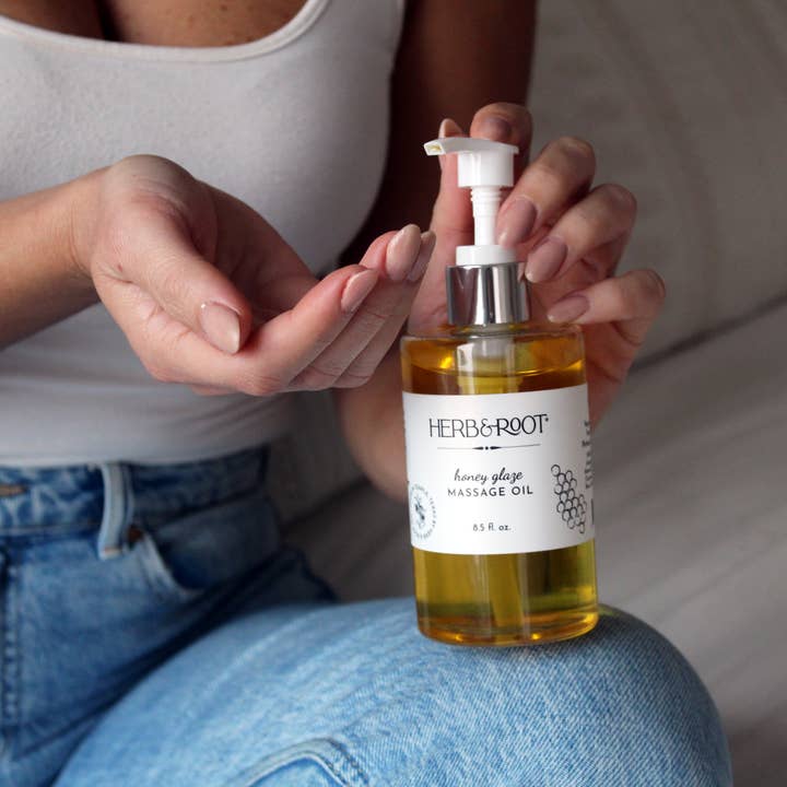 Herb & Root - Wholesale Bath/Body Oil - Honey Glaze Massage Oil7