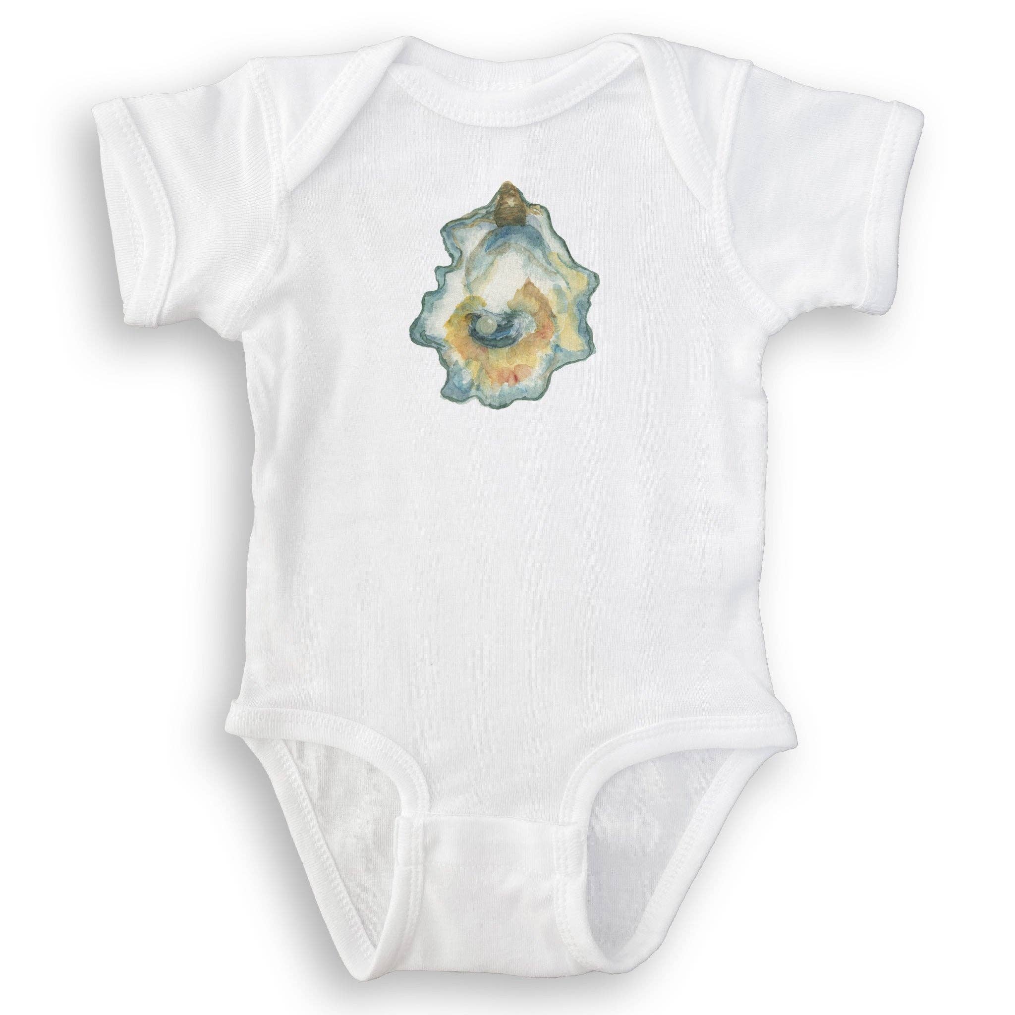 French Graffiti - Wholesale Tea Towel - Watercolor Oyster14