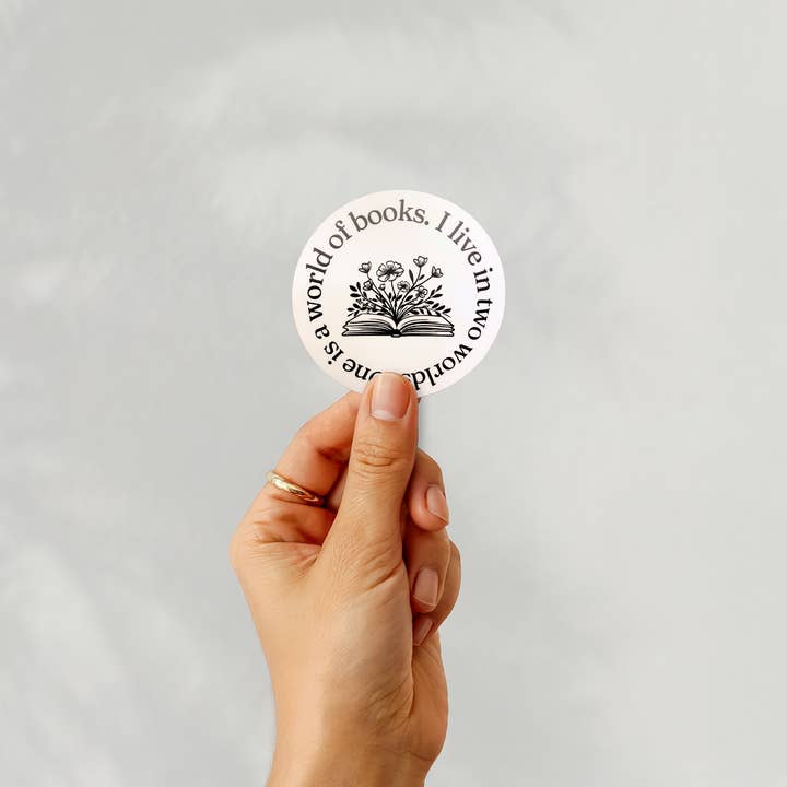 Rory Gilmore World of Books Sticker for wholesale by Dragonfly Merch Co