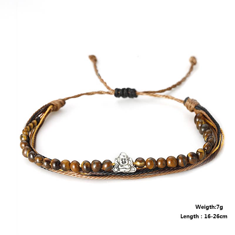 Gypsy Soul - Wholesale Beaded Bracelet - Zen Buddha Energy Bracelet - 12 pcs10