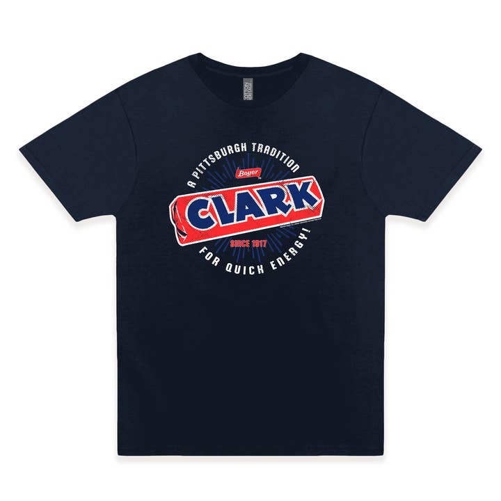 Boyer® Clark® Bar A Pittsburgh Tradition Tee for wholesale by www.sweetvintagetees.com