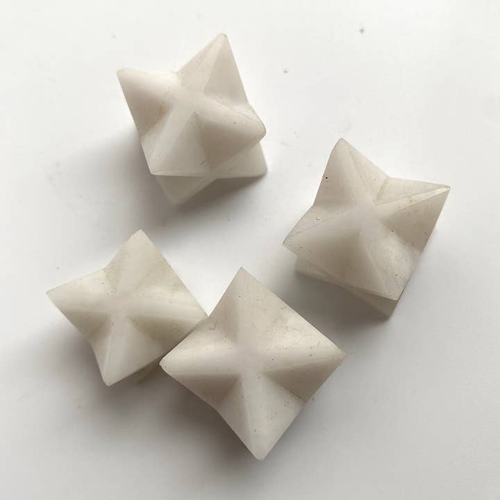 VIE - Vendita all'ingrosso Pietra/cristallo spirituale - Piccola stella Merkaba, 2 cm32