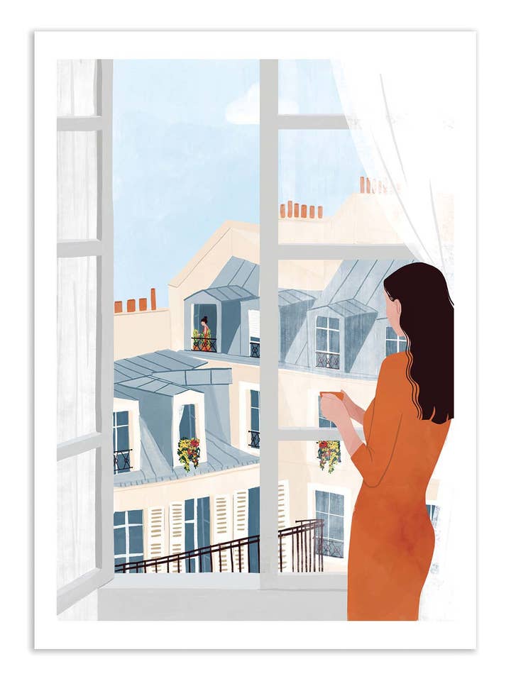 Kunstplakat - Isolationsdage - Maja Tomljanic for engroshandel hos Wall Editions