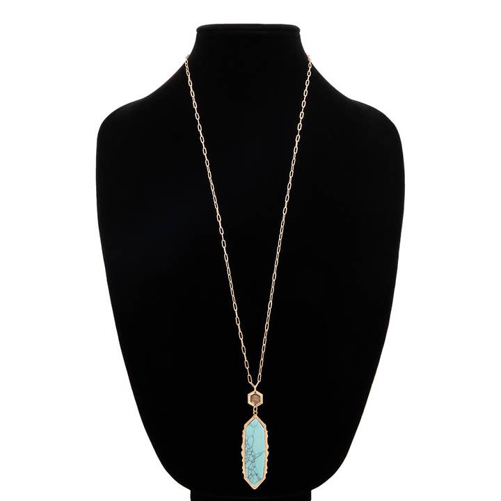 Urbanista - Wholesale Pendant/Charm Necklace - Natural Stone Pendant Necklace3