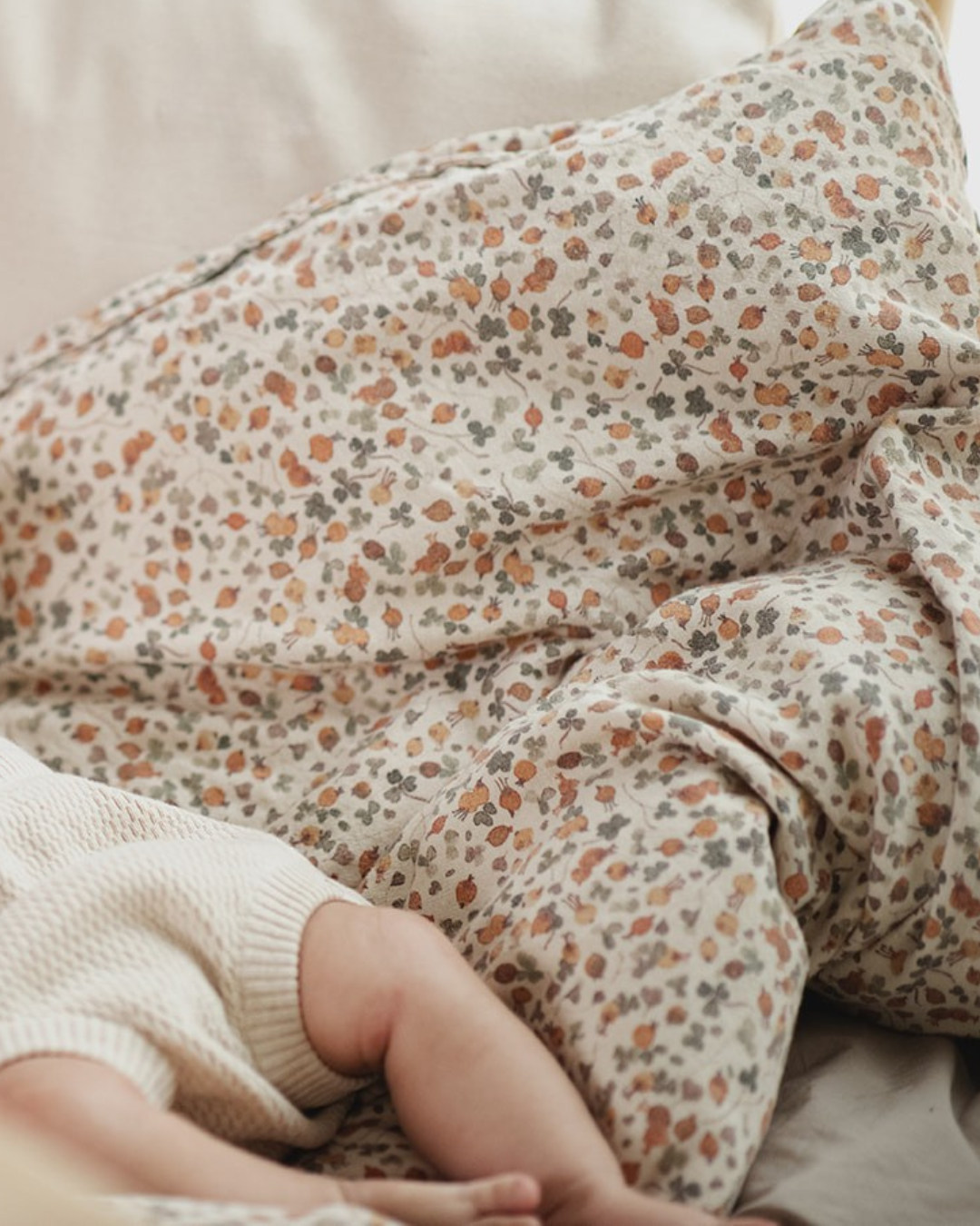 Saga Copenhagen - Vendita all'ingrosso Set di lenzuola - Bambini e neonati - Biancheria da letto Baby/Junior - 100% Cotone Organico - Rosa Canina8