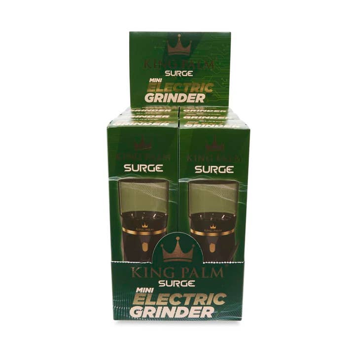 Cannatron - Wholesale Coffee Grinder - King Palm Electric Coffee Grinder POP Display – 6ct0