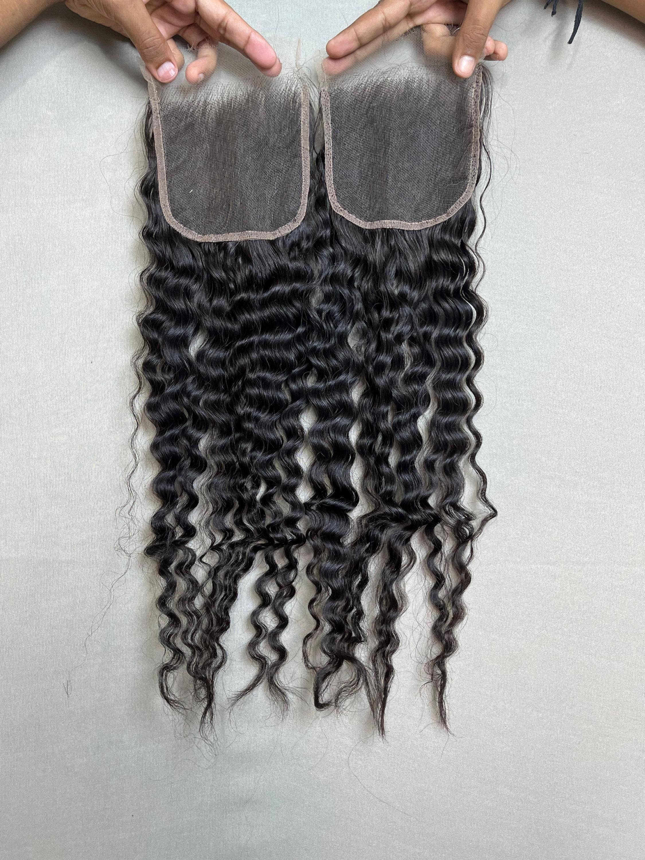 Gaurash Beauty Supply Inc. – wholesale Hair extensions – HD Lace Deep Curly Virgin Human Hair Closure1