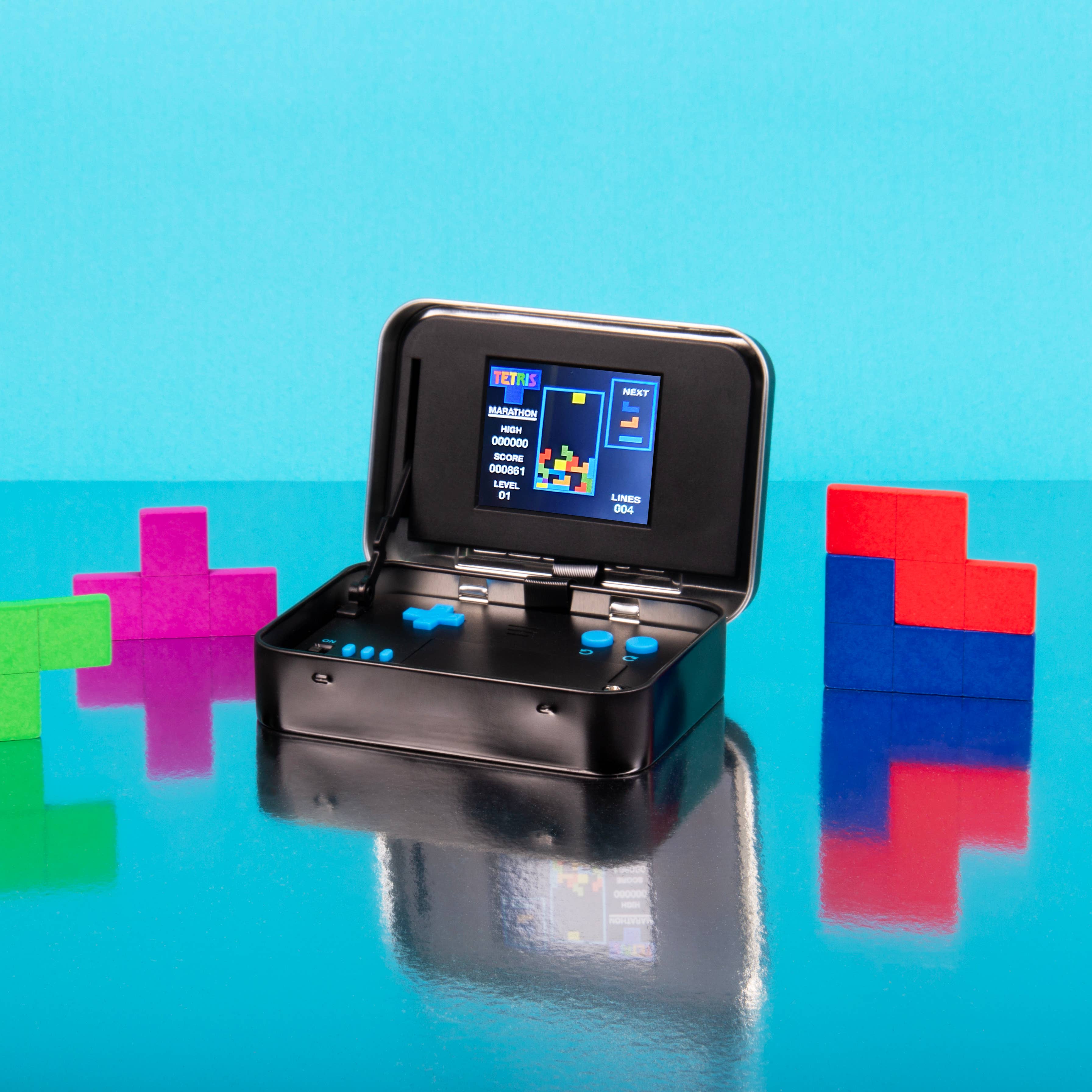 Fizz Creations Inc - Wholesale Electronic Toy - Kids & Baby - Tetris Arcade in a Tin