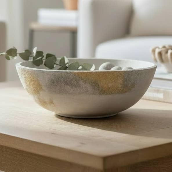Concrete Artisan Bowls | ws for wholesale by Wind + Willow Co.