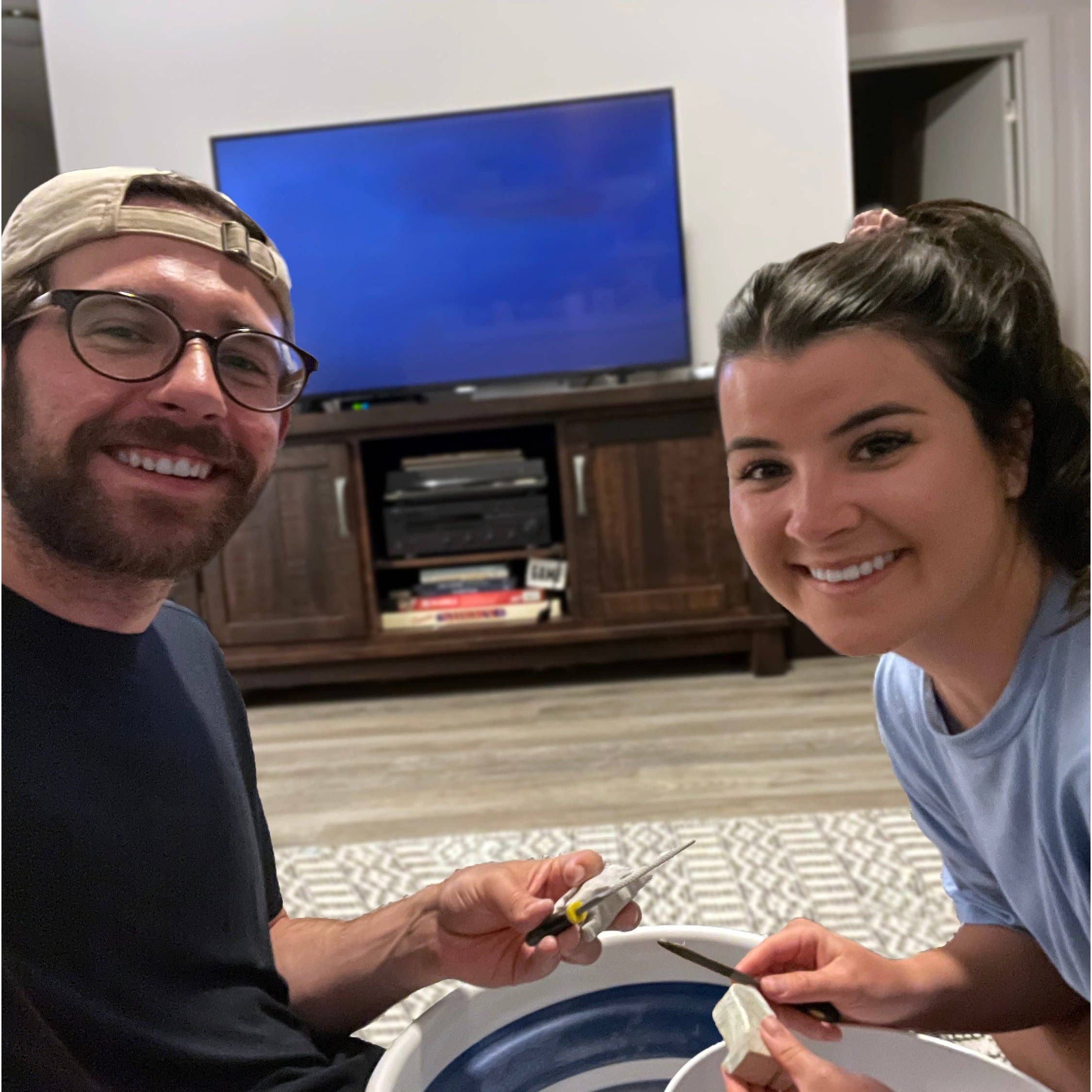 Stonebridge Imports - Wholesale DIY Craft Kit - Soapstone Carving Kit - Make 3D Art 🦉🐢🐈 Choose Your Animal14