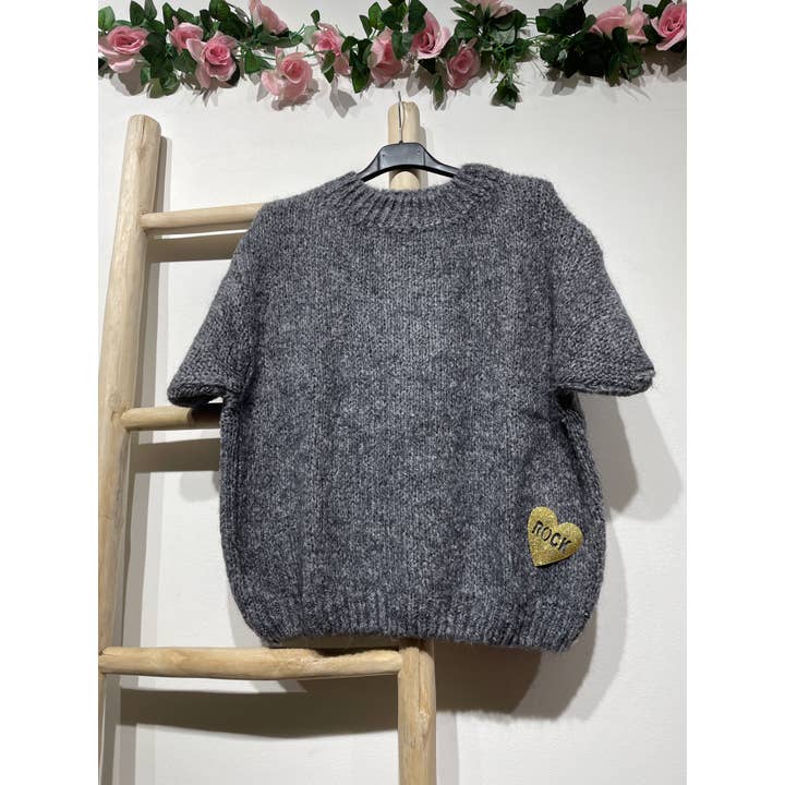 LINEN & COTTON HOUSE – wholesale Pullovertröja - Dam – 4358 TRÖJA HJÄRTA