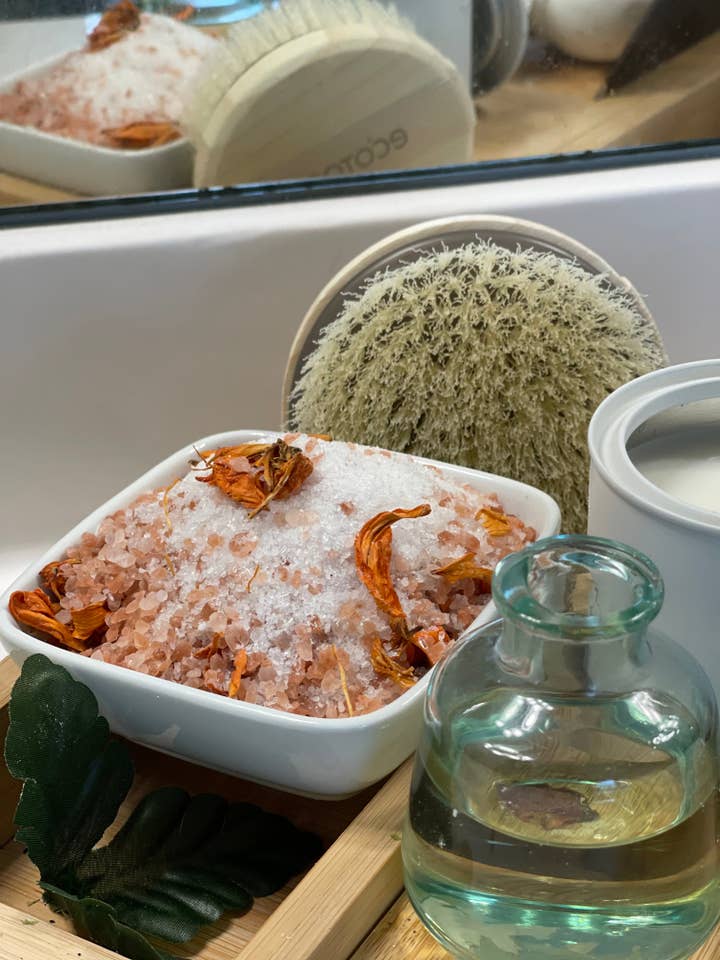 Awaken The Day Bath Salt for wholesale by Bathology by Yaphiah