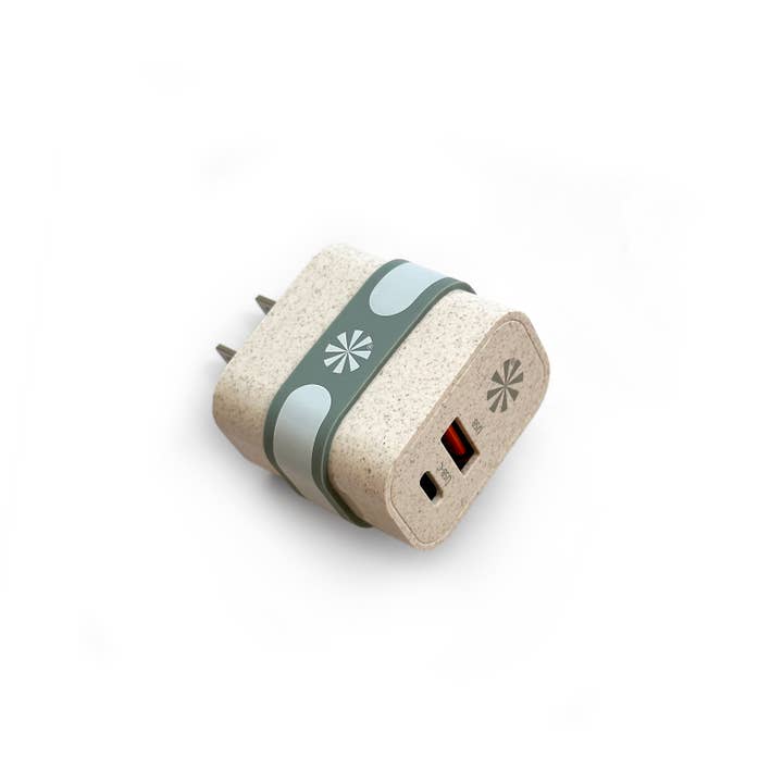 Tech Candy - Wholesale Portable Charger - DOUBLE PLAY ECO™ WALL POWER ADAPTER