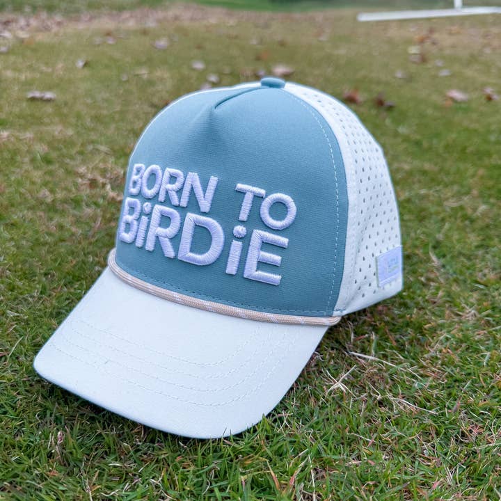Born to Birdie Baby & Toddler Hat for wholesale by Little Chipper Golf