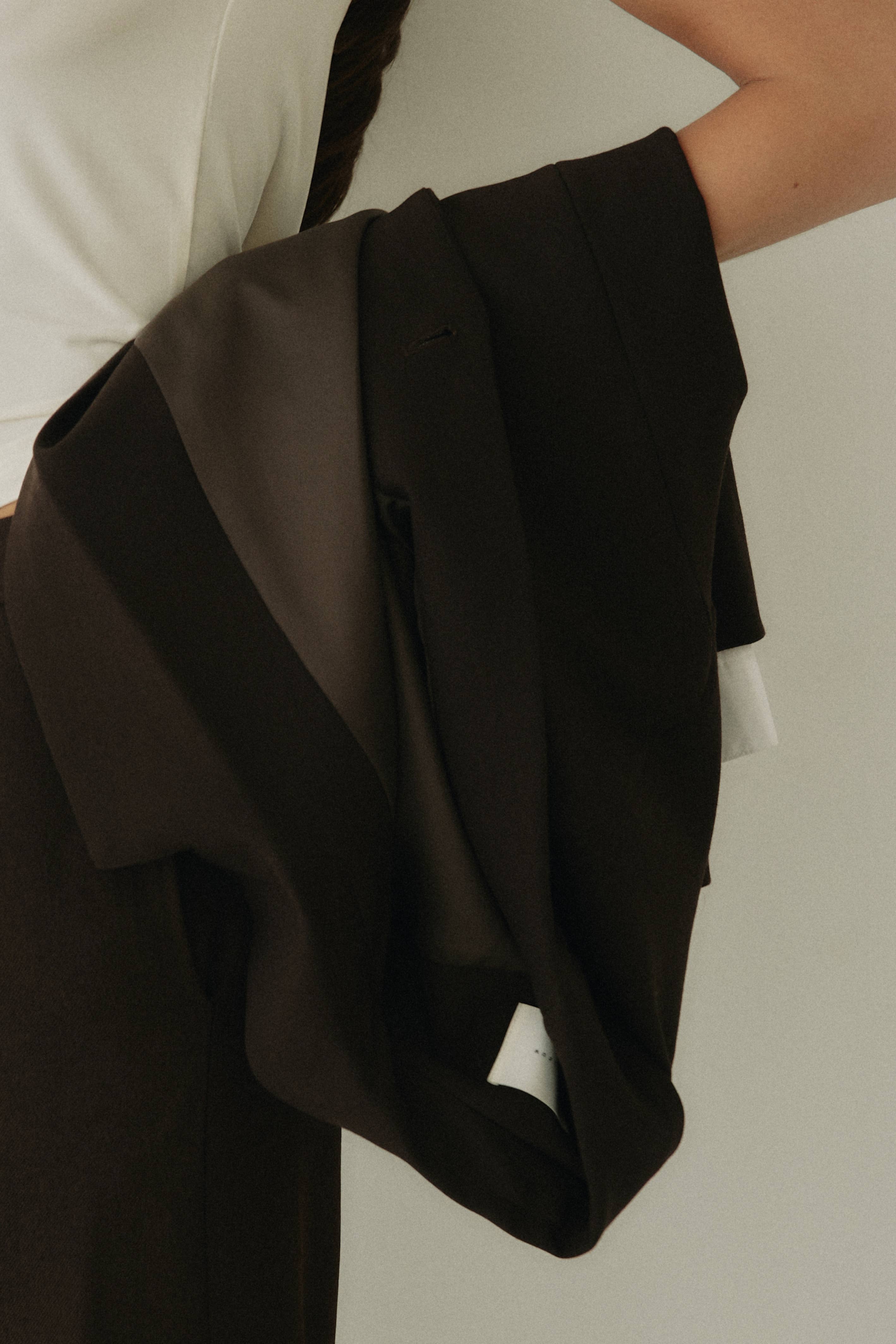 All Row - Wholesale Blazer - Women's - The Sally Jacket | Oversized Layered Blazer16