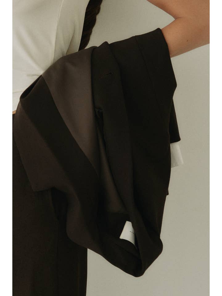 All Row - Wholesale Blazer - Women's - The Sally Jacket | Oversized Layered Blazer16