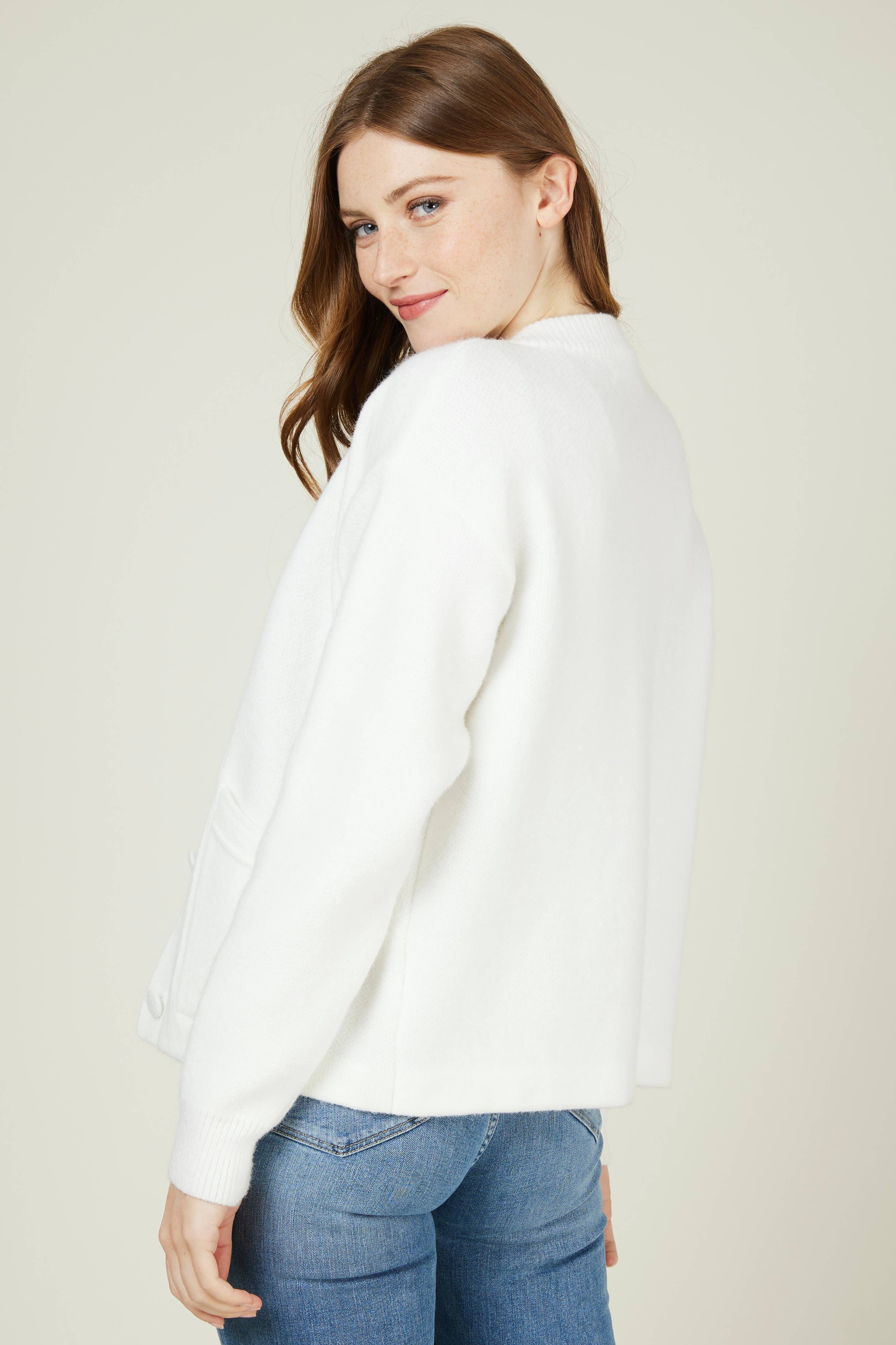 Andy & Lucy - Wholesale Cardigan - Women's - GILIAN - Teddy style vest1