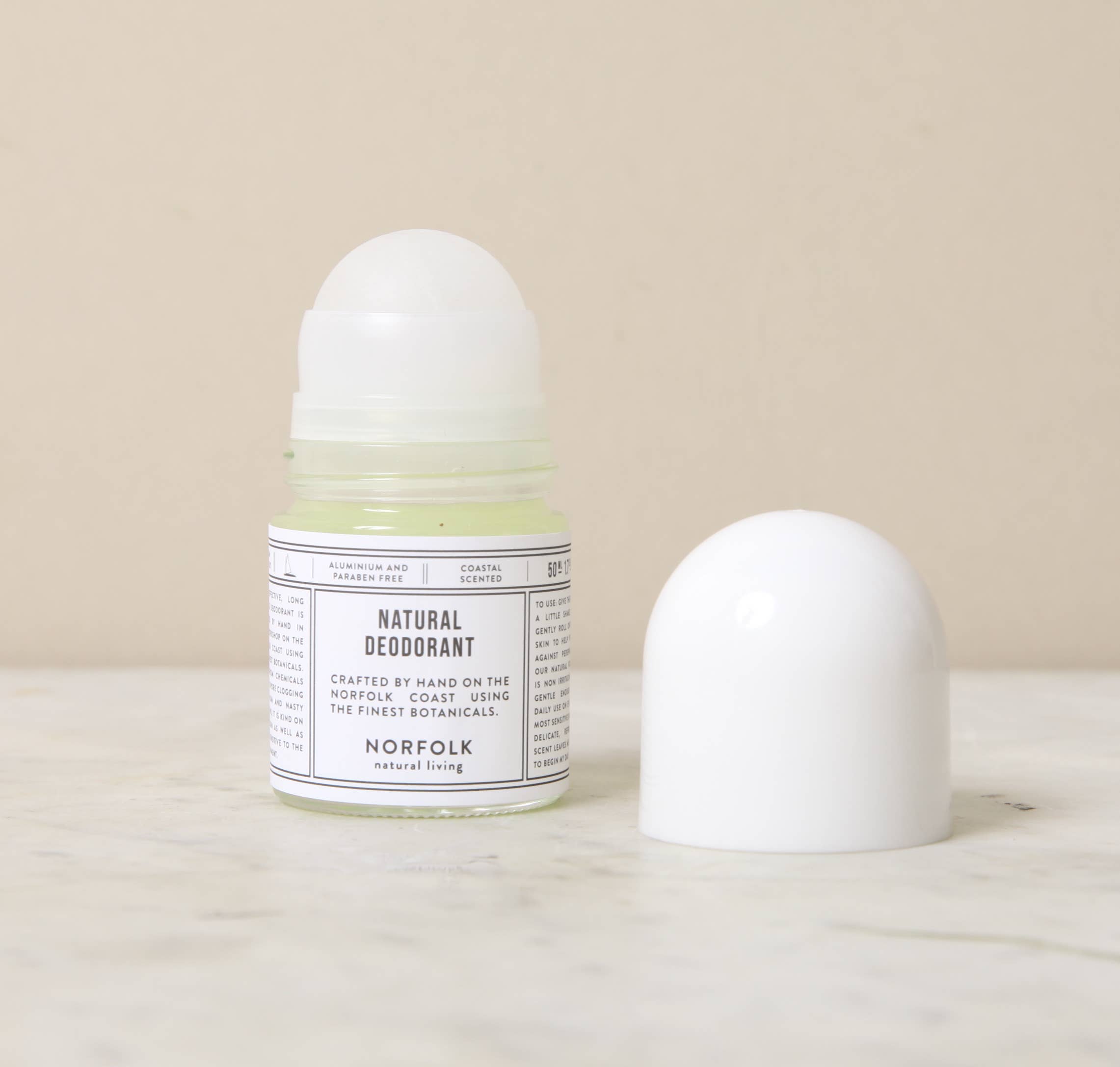 Norfolk Natural Living – Großhandel Deo – Unisex – Natürliches Deodorant - Küstenspaziergänge 50ml2