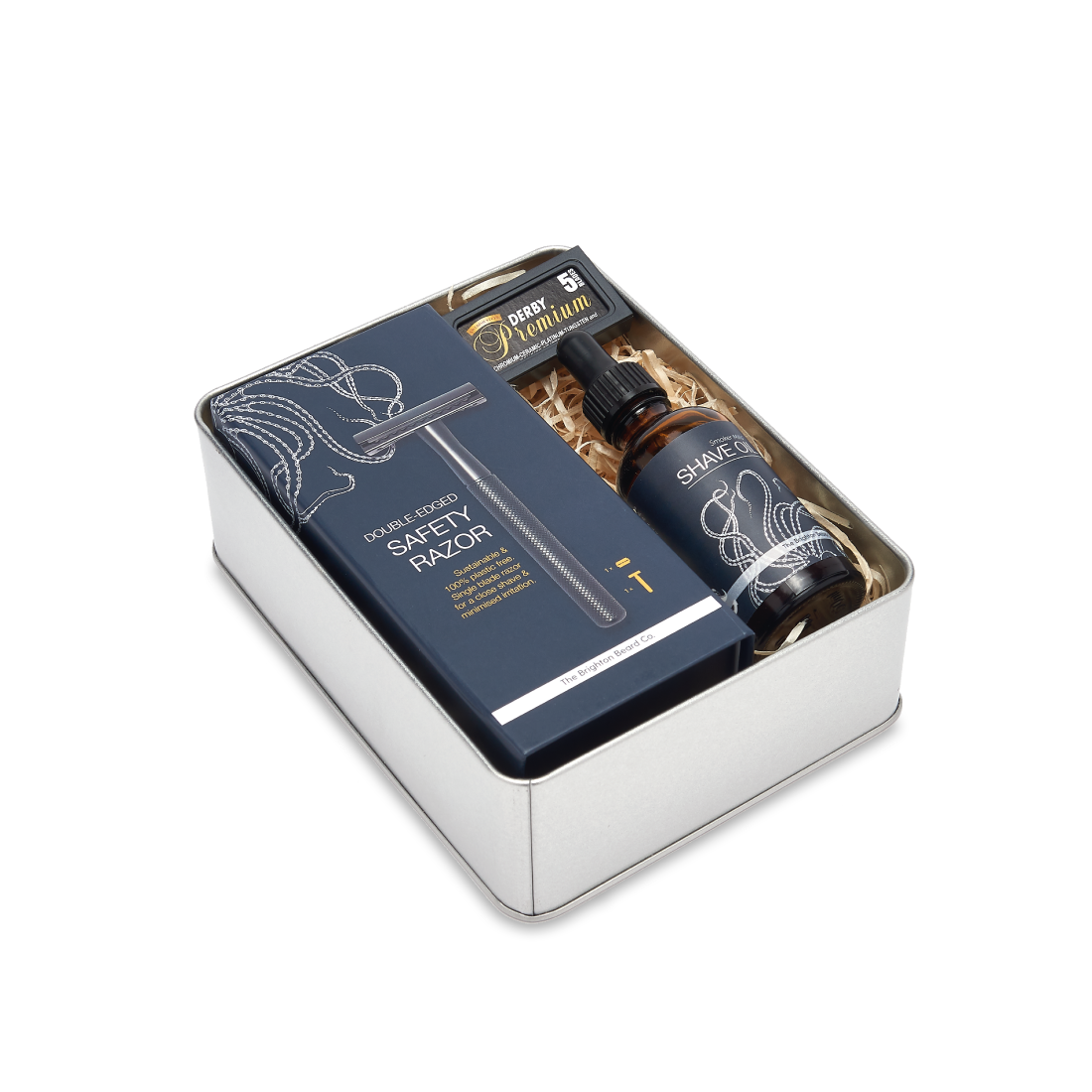 The Brighton Beard Co. - Wholesale Shaving Set/Kit - Men's - Shave Kit2