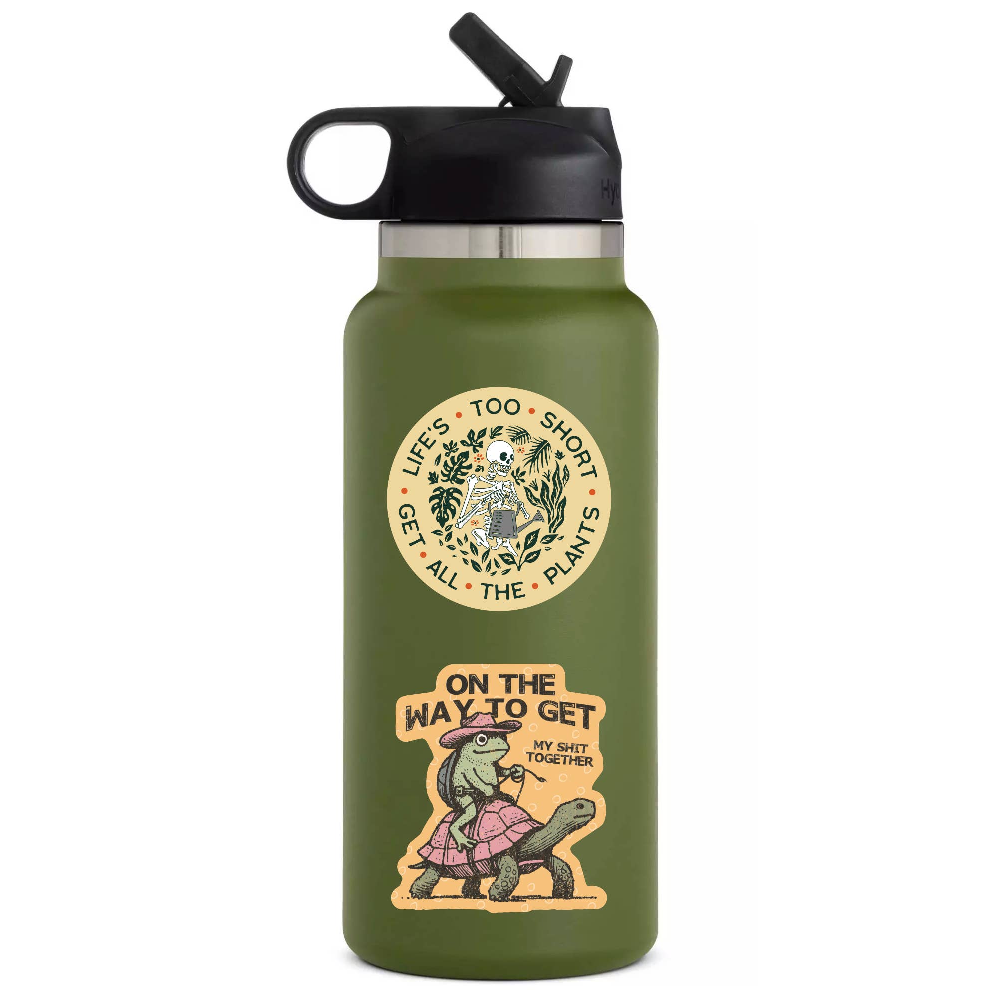 Juju and Moxie - Wholesale Sticker - Swear Frog Cowboy Funny Turtle High Quality Vinyl Sticker2