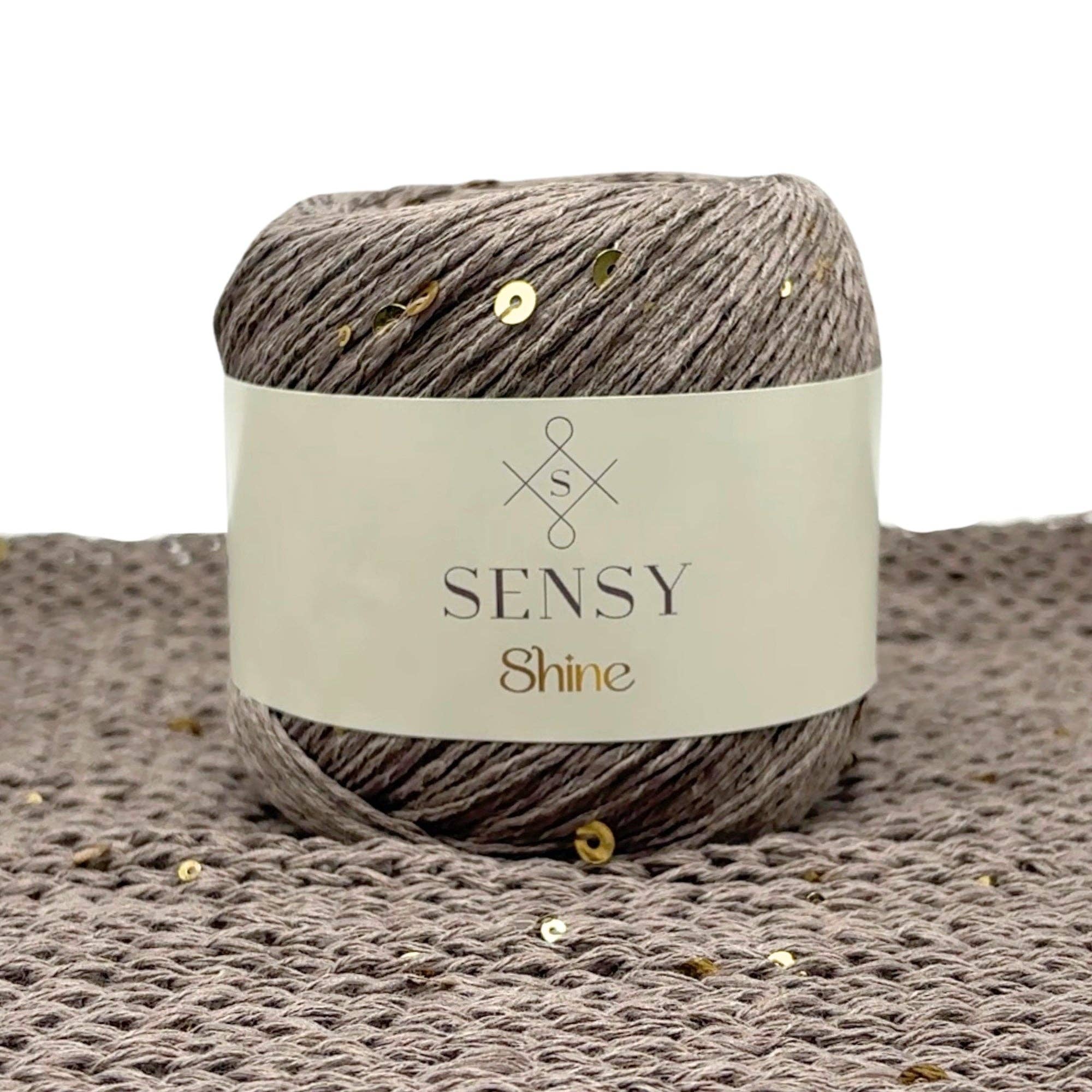 Sensy - Wholesale Yarn - Sensy Shine Yarn, 3.5 oz, 340 yards, Gauge 2 Fine14