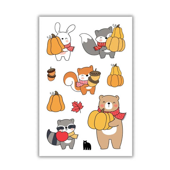 Zucche di campagna per la vendita all'ingrosso da parte di Four Bears Sticker Club