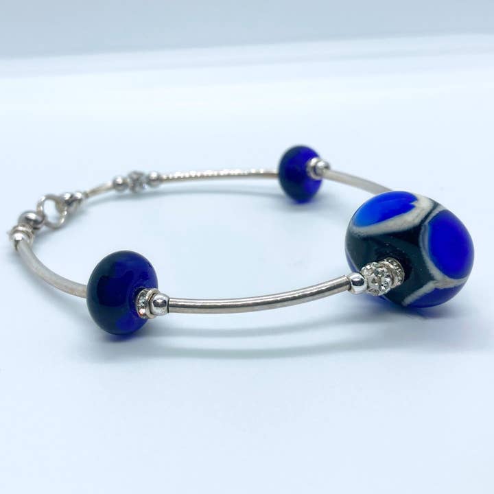 Intense Blue Nebula for wholesale by Hang-ups by Ami