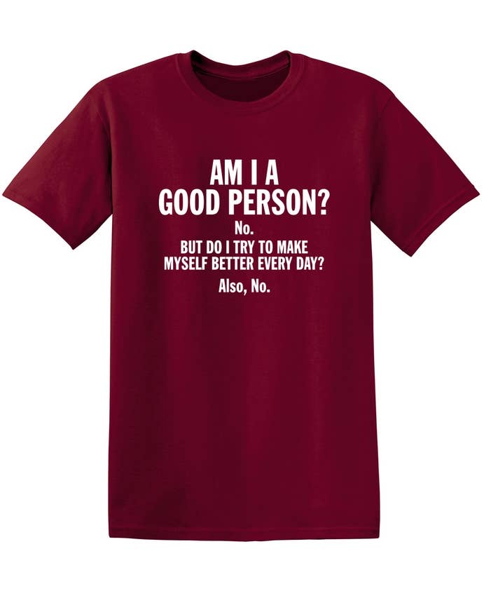 Feelin Good Tees - Wholesale Screen Printed T-Shirt - Unisex - Am I A Good Person?11