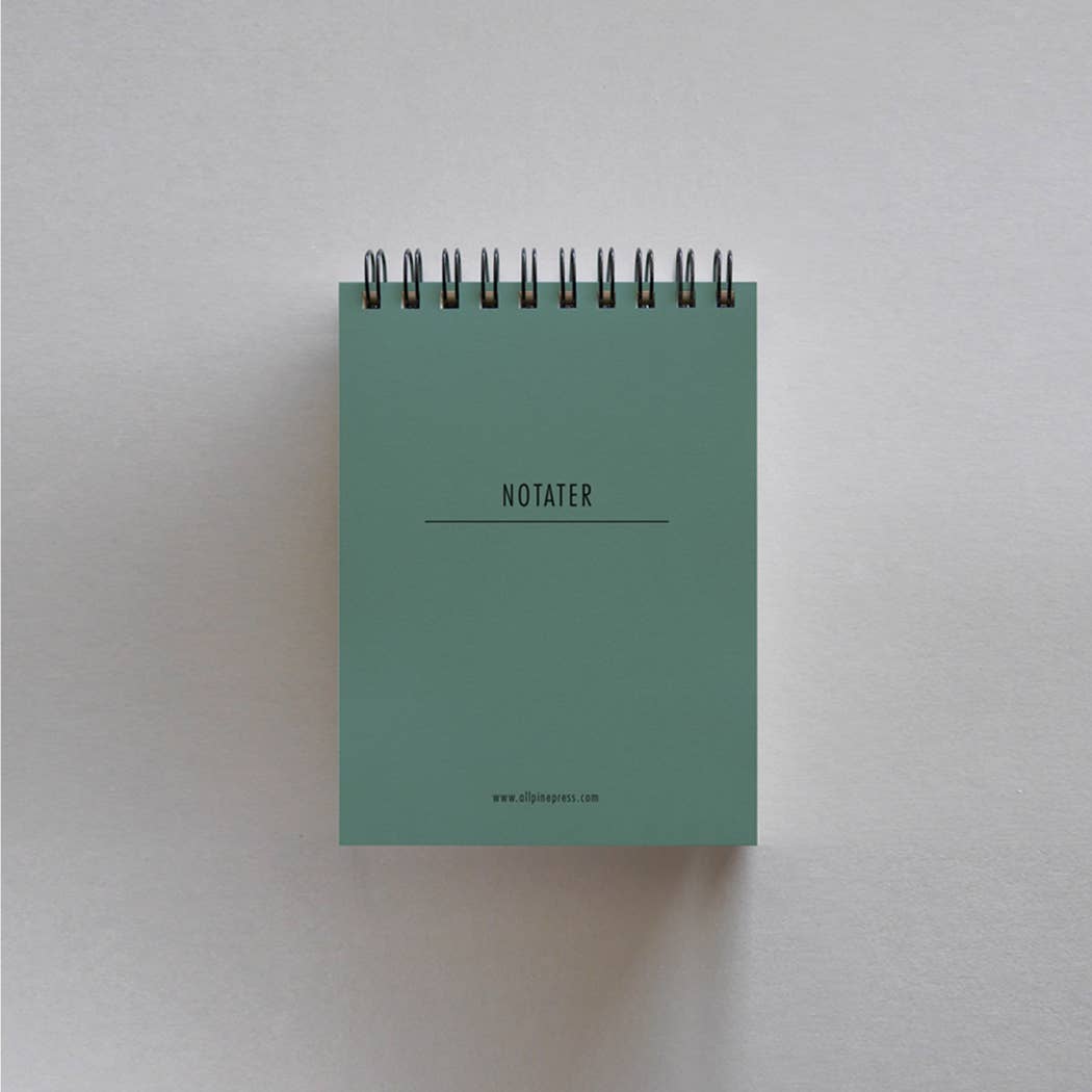 All Pine Press - Wholesale Notepad - Small Spiralbound Notepad1