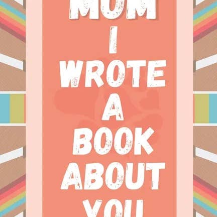 Books by splitShops - Wholesale Wedding - Mom I Wrote A Book About You: Prompted Fill In The Blank Story Book For What I Love About Mom. Mother's Day, Christmas Day, Mom Birthday Gift From S - Paperback