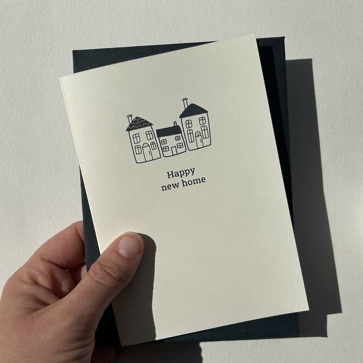 Happy New Home card for wholesale by Twenty two east