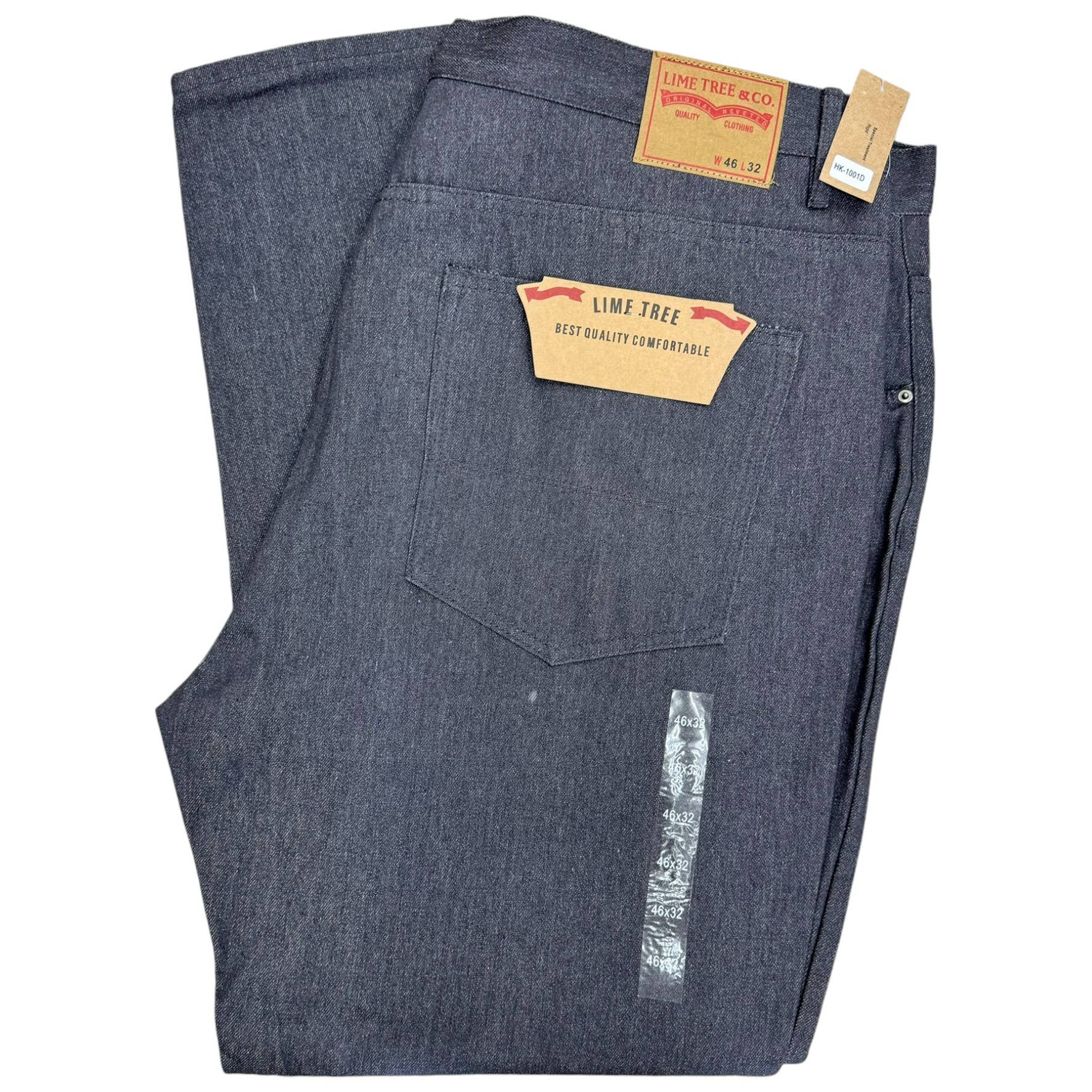 Lime Tree Clothing Inc. - Wholesale Jeans - Men's - Lime Tree Straight Denim Jeans–Durable & Stylish, Open Sizes4