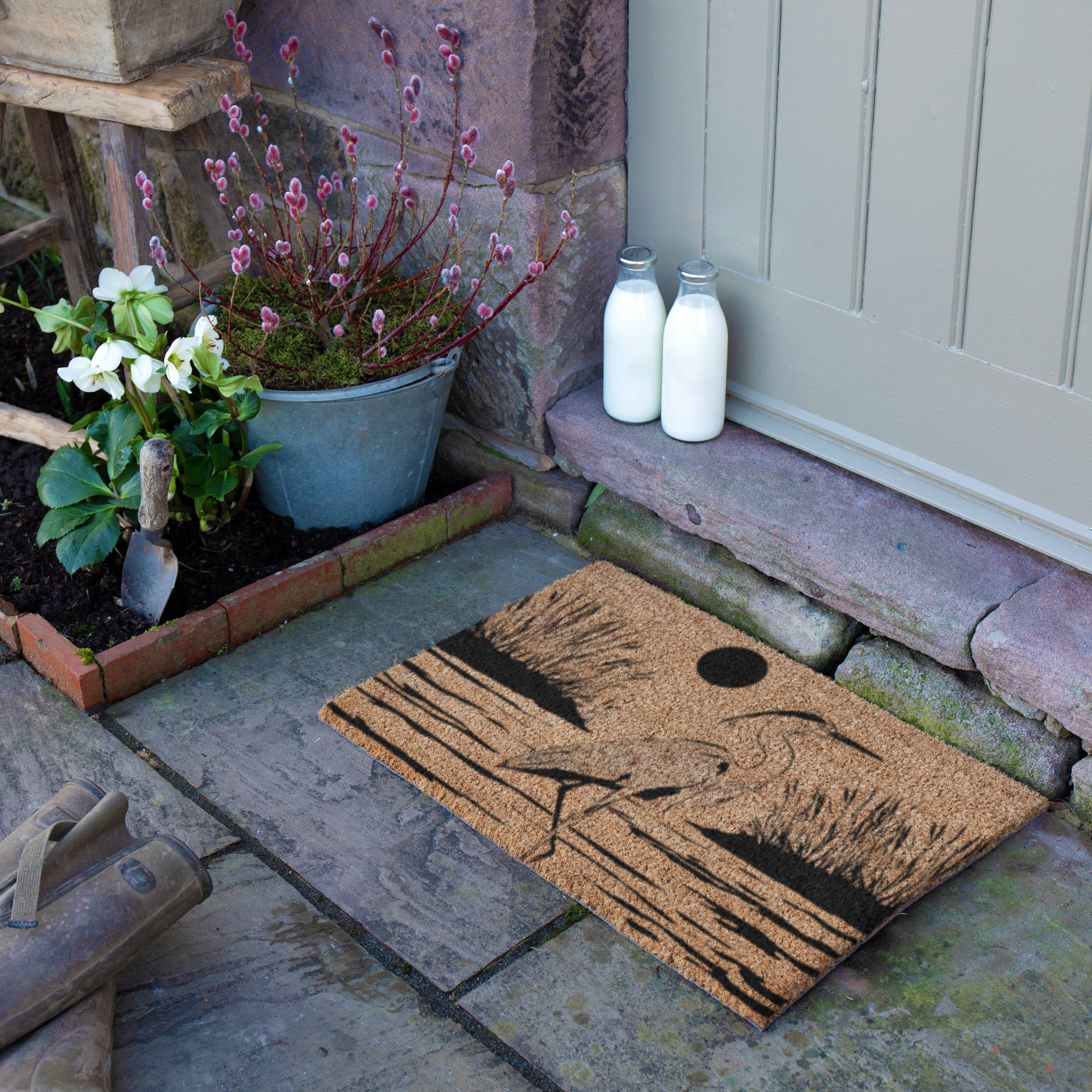 Perkins & Morley - Wholesale Door Mat - Heron Coir Doormat1