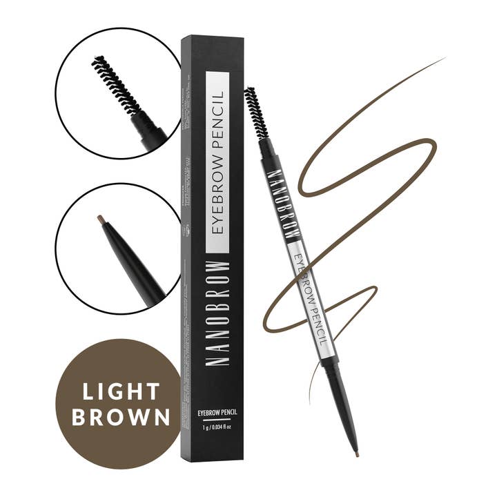 Nanobrow Eyebrow Pencil Light Brown – brow pencil for wholesale by Everett Cosmetics