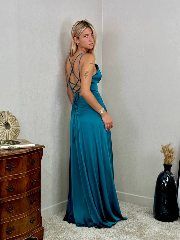 Invitadissimas - Wholesale Gown - Women's - Satin dress 2238926
