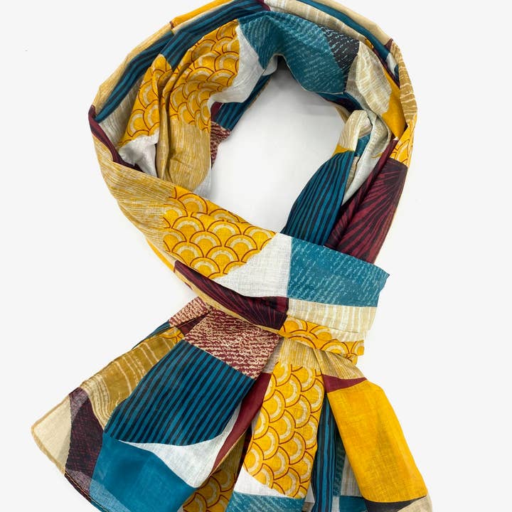 Maison Unik Accessoires - Wholesale Scarf - Women's - Cheche scarf Pareo 100% cotton (Copy)