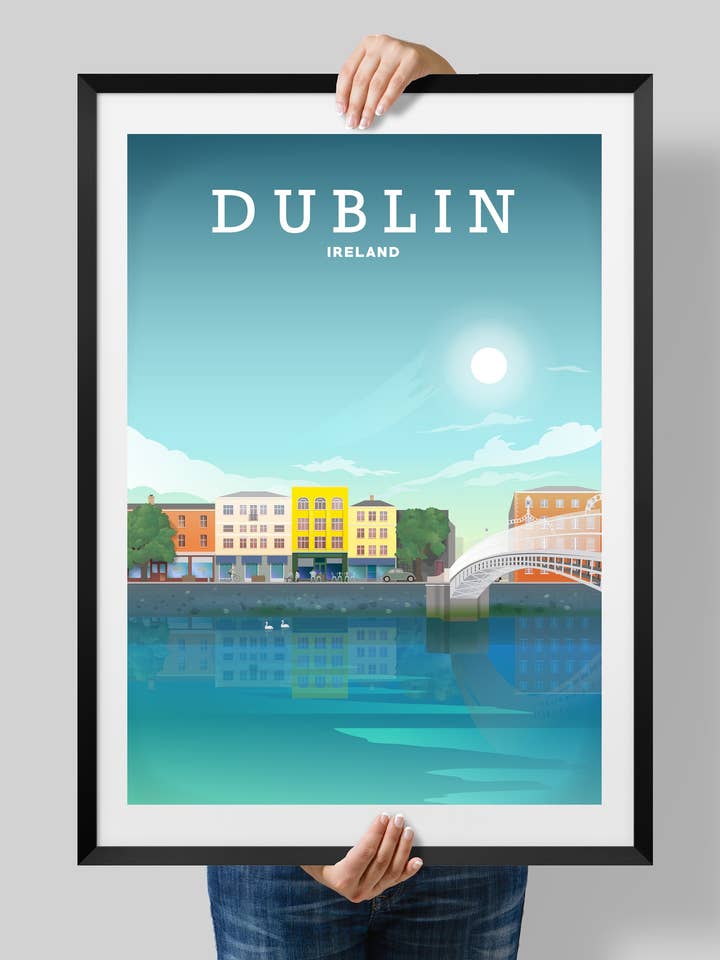 Dublin, Ireland for wholesale by Hillview Prints