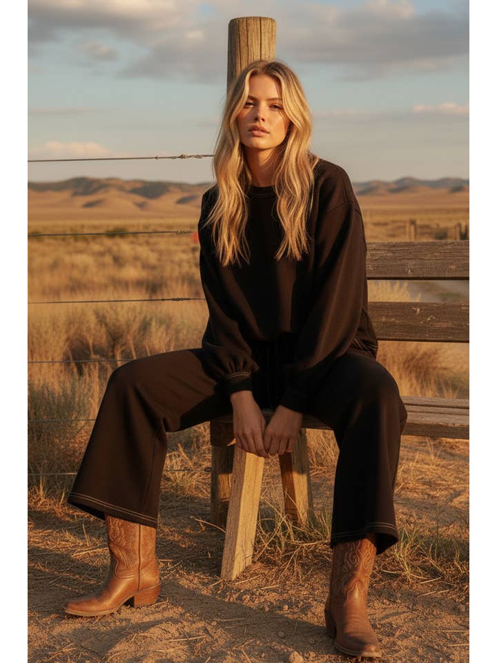 Sewn and Seen - Wholesale Lounge Set - Women's - SCUBA TOP AND PANT SETS21