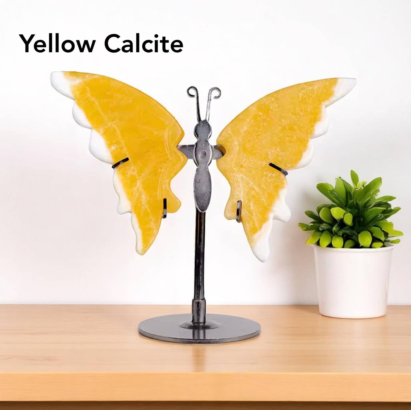 Crystolver (We Cover All Import Fees) – Großhandel Dekofigur – Elegante Schmetterlingsflügel aus Kristall mit Ständer12