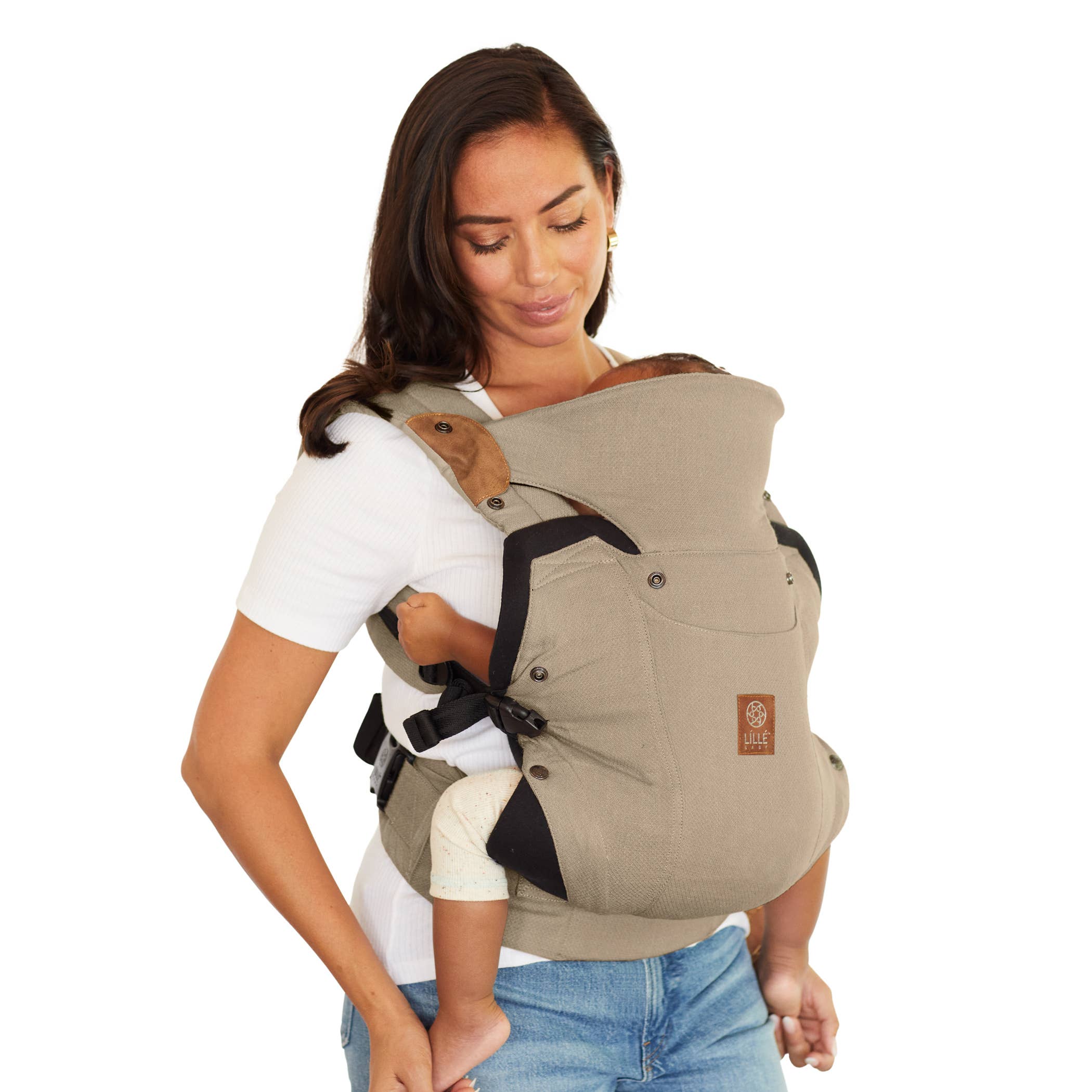 LILLEbaby - Wholesale Baby Carrier - Elevate 6-in-1 Linen Blend Baby Carrier12