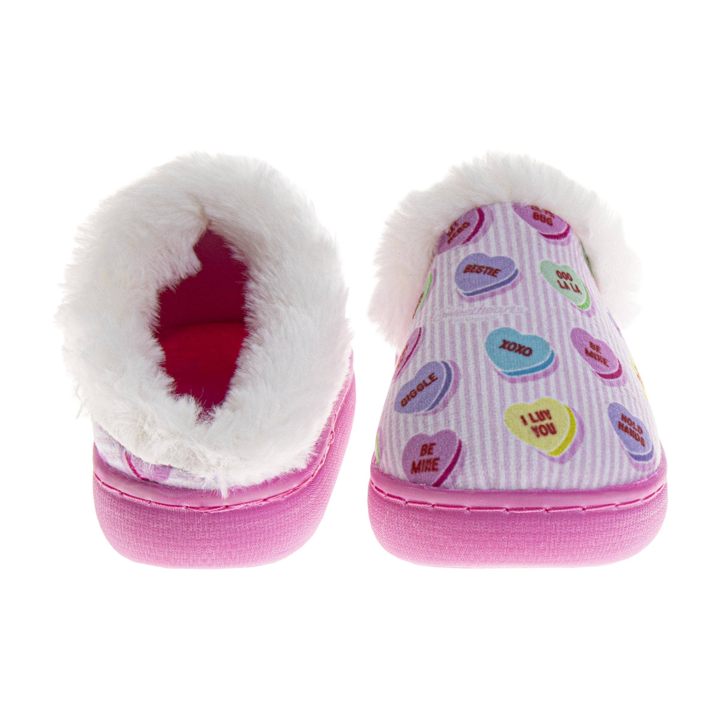 Josmo Shoes Inc - Wholesale Slippers - Kids - Sweethearts Purple Heart Plush Slippers (Little Kid/Big Kid)3