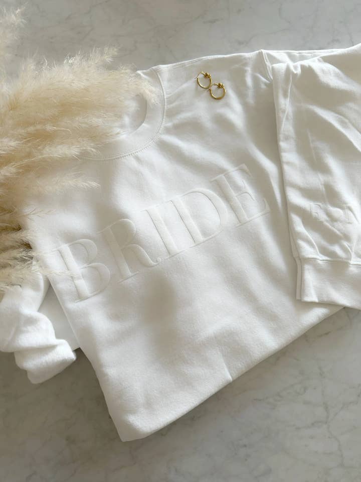 Happily chic Designs - Wholesale Graphic Sweatshirt - Women's - Bride Sweater