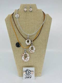 The Artist Jay - Wholesale Pendant/Charm Necklace - Palomino Teardrop0