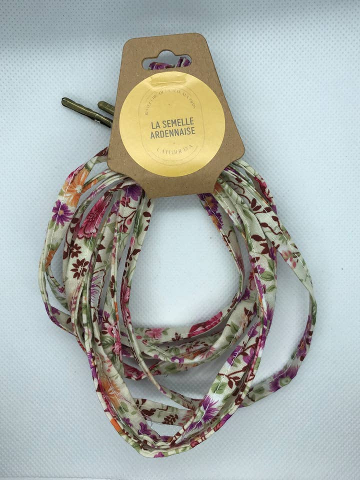 Printed laces for wholesale by La Semelle Ardennaise